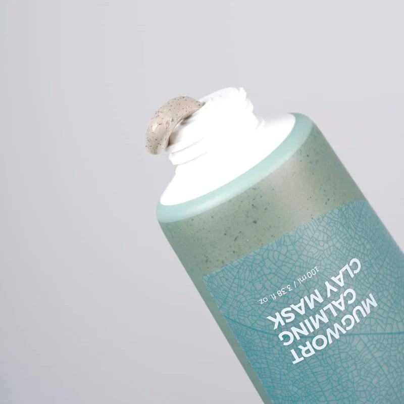 Миниатюра маски с полынью для проблемной кожи IsNtree Real Mugwort Clay Mask Mini - 20мл
