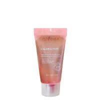 Миниатюра успокаивающей маски с лепестками розы IsNtree Real Rose Calming Mask - 15 мл