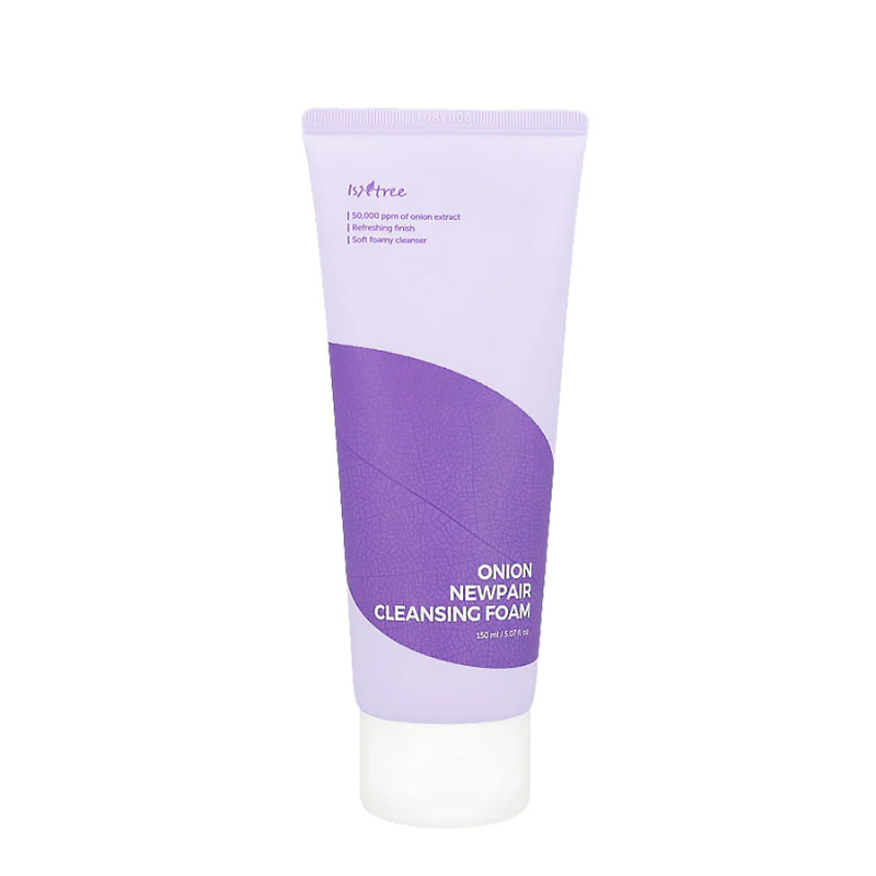 Успокаивающая пенка для умывания с экстрактом красного лука IsNtree Onion Newpair Cleansing Foam 150мл