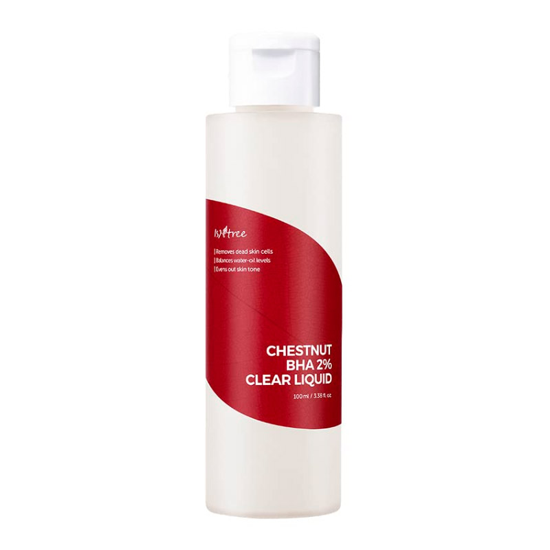 Кислотный тонер-эссенция IsNtree Chestnut BHA 2 Clear Liquid 100 мл Кислотный тонер-эссенция IsNtree Chestnut BHA 2 Clear Liquid 100 мл