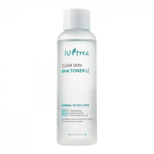 Очищающий тонер для жирной кожи с BHA-кислотой IsNtree Clear Skin BHA Toner - 200 мл