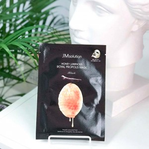 Антивозрастная тканевая маска с прополисом JM Solution Honey Luminous Royal Propolis Mask - 35 мл