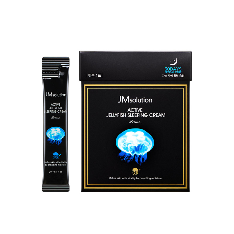 Ночной крем с медузой JMsolution Active Jellyfish Sleeping Cream 4 мл
