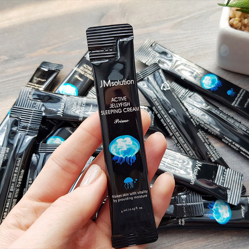 Ночной крем с медузой JMsolution Active Jellyfish Sleeping Cream 4 мл