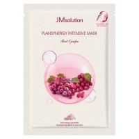 Укрепляющая тканевая маска с красным виноградом JMsolution Plansynergy Intensive Mask Red Grape 30мл