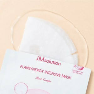 Укрепляющая тканевая маска с красным виноградом JMsolution Plansynergy Intensive Mask Red Grape 30мл