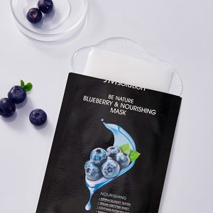 Питательная маска с черникой JMsolution Be Nature Blueberry Nourishing Mask 24мл