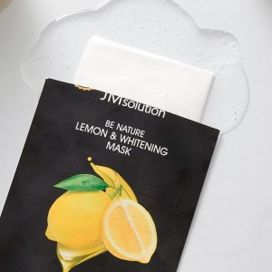 Тканевая маска с экстрактом лимона JMsolution Be Nature Lemon Whitening Mask 24 мл