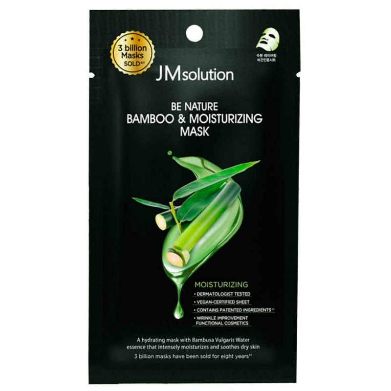 Увлажняющая маска c экстрактом бамбука JMsolution Be Nature Bamboo Moisturizing Mask 24мл