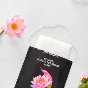 Увлажняющая маска с экстрактом лотоса JMsolution Be Nature Lotus Blooming Mask 24мл