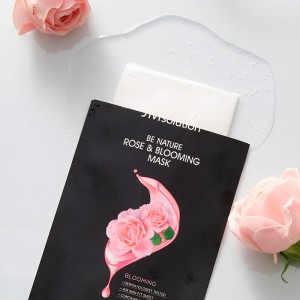 Увлажняющая маска с экстрактом розы JMsolution Be Nature Rose Blooming Mask 24мл