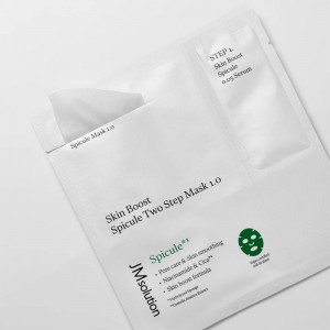 Двухфазная тканевая маска с микроиглами JMsolution Skin Boost Spicule Two Step Mask 1.0 2мл + 28мл