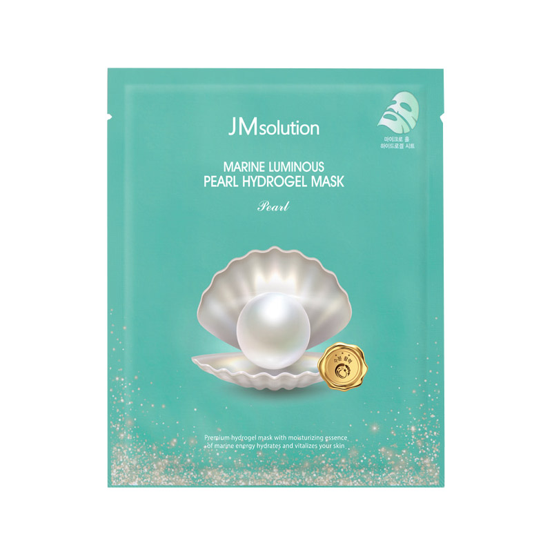 Гидрогелевая маска с экстрактом жемчуга JMsolution Marine Luminous Pearl Hydrogel Mask Pearl 30 мл