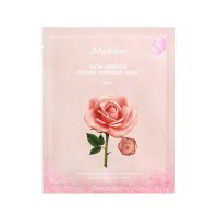 Гидрогелевая маска с экстрактом дамасской розы JMSolution Glow Luminous Flower Hydro Gel Mask 30 мл