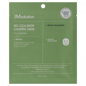 Тающая гидрогелевая маска с центеллой JMsolution Bio-Cica Made Calming Mask 34гр