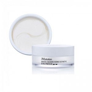Гидрогелевые патчи с протеинами шёлка JMsolution Silky Cocoon Home Esthetic Eye Patch 60шт