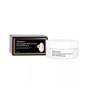 Гидрогелевые патчи с протеинами шёлка JMsolution Silky Cocoon Home Esthetic Eye Patch 60шт