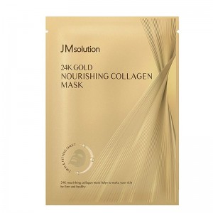 Питательная омолаживающая маска с коллагеном и золотом JMsolution 24K Gold Nourishing Collagen Mask 30мл