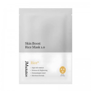 Тканевая маска-бустер с рисом JMsolution Skin Boost Rice Mask 1.0 30мл