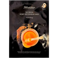Питательная тканевая маска с мёдом и красным женьшенем JMsolution The Origin Honey Red Ginseng Mask 30мл