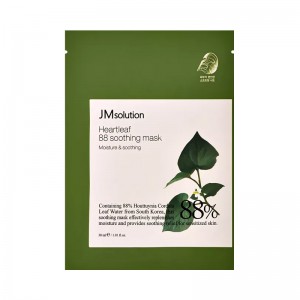Тканевая маска с экстрактом хауттюйнии JMsolution Heartleaf 88 Premium Mask 30мл