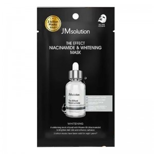 Тканевая маска с ниацинамидом отбеливающая JMsolution The Effect NIACINAMIDE WHITENING Mask 24мл