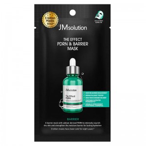 Восстанавливающая тканевая маска для лица с ПДРН JMsolution The Effect PDRN Barrier Mask 24мл