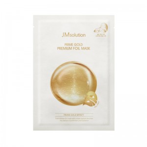 Трехслойная увлажняющая маска с коллоидным золотом JMsolution Prime Gold Premium Foil Mask 35мл