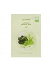 Успокаивающая маска на основе листьев растений JMsolution Leaf Infused Soothing Mask Halal 30мл