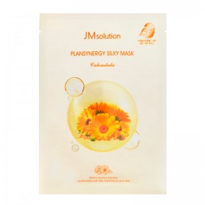 Успокаивающая тканевая маска с календулой JMsolution Plansynergy Silky Mask Calendula 30мл 