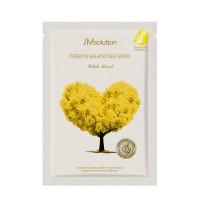 Успокаивающая тканевая маска с гамамелисом JMsolution Purelyn Balancing Mask Witch Hazel 30мл