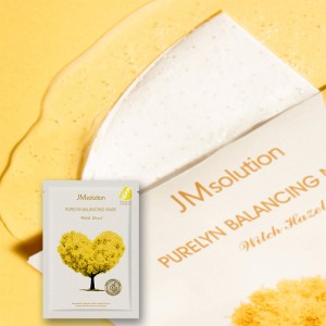 Успокаивающая тканевая маска с гамамелисом JMsolution Purelyn Balancing Mask Witch Hazel 30мл