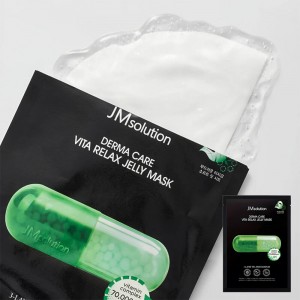 Успокаивающая тканевая маска с ПДРН и чайным деревом JMsolution Derma Care Vita Relax Jelly Mask 30мл