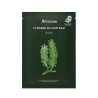 Увлажняющая тканевая маска с морским виноградом JMsolution The Natural Sea Grape Mask Moisture 30мл