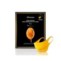 Лифтинг-маска для подбородка с прополисом JM Solution Honey Luminous Royal Propolis Lift-Up V Mask Black 1 шт