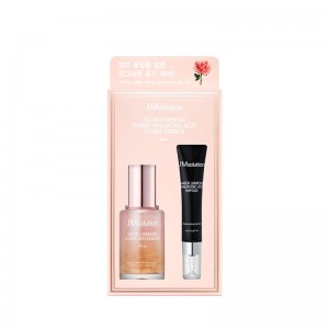 Набор сывороток с розой JMSolution Glow Luminous Flower Hyaluronic Acid Double Essence 30 мл+15 мл
