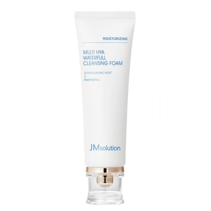 Пенка для умывания с гиалуроновой кислотой JMsolution Multi Hya Waterfull Cleansing Foam 120мл
