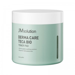 Тонер пады для снятия покраснений и увлажнения кожи JM Solution Derma Care Teca Bio Toner Pad 60 шт