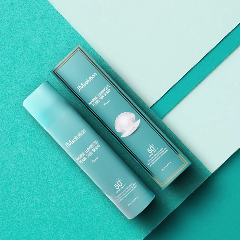 Солнцезащитный спрей с жемчугом JMsolution Marine Luminous Pearl Sun Protection Sun Spray SPF50+ PA+++ 180мл