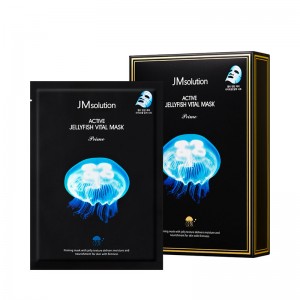 Ультратонкая тканевая маска с экстрактом медузы JMsolution Active Jellyfish Vital Mask Prime - 33 мл
