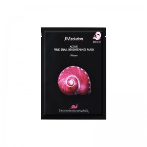 Ультратонкая маска с муцином улитки JMsolution Active Pink Snail Brightening Mask Prime - 33 мл