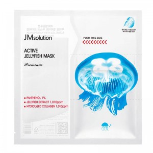 Тканевая премиум-маска с экстрактом медузы JMsolution Active Jellyfish Mask Premium 33мл