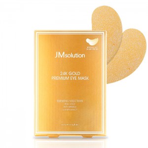 Тканевые премиум-патчи для век с золотом JM Solution 24K Gold Premium Eye Mask - 1 пара