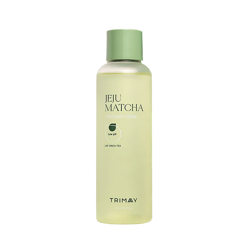 Слабокислотный успокаивающий тонер с матчей Trimay Jeju Matcha Low pH Soothing Toner 200мл Слабокислотный успокаивающий тонер с матчей Trimay Jeju Matcha Low pH Soothing Toner 200мл