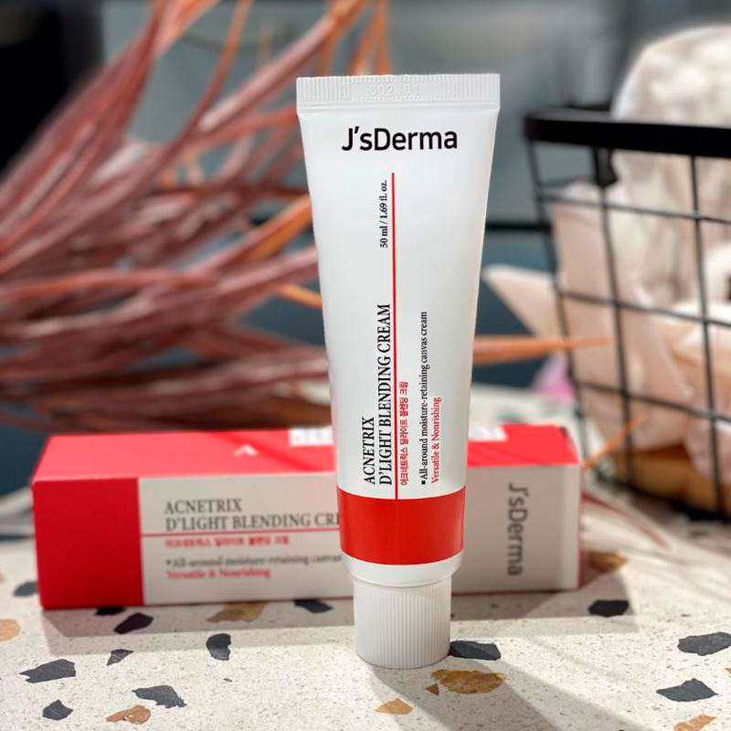 Восстанавливающий крем для проблемной кожи JsDERMA Acnetrix Blending Cream 50 мл