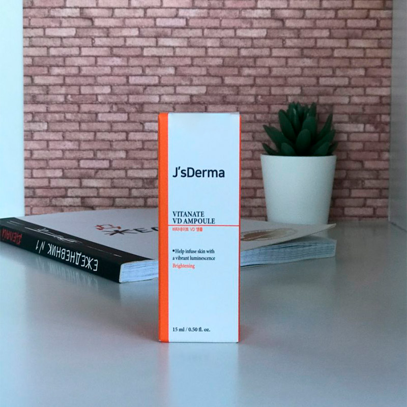 Осветляющая витаминная ампула с ретинолом JsDERMA Vitanate VD Ampoule 15 мл