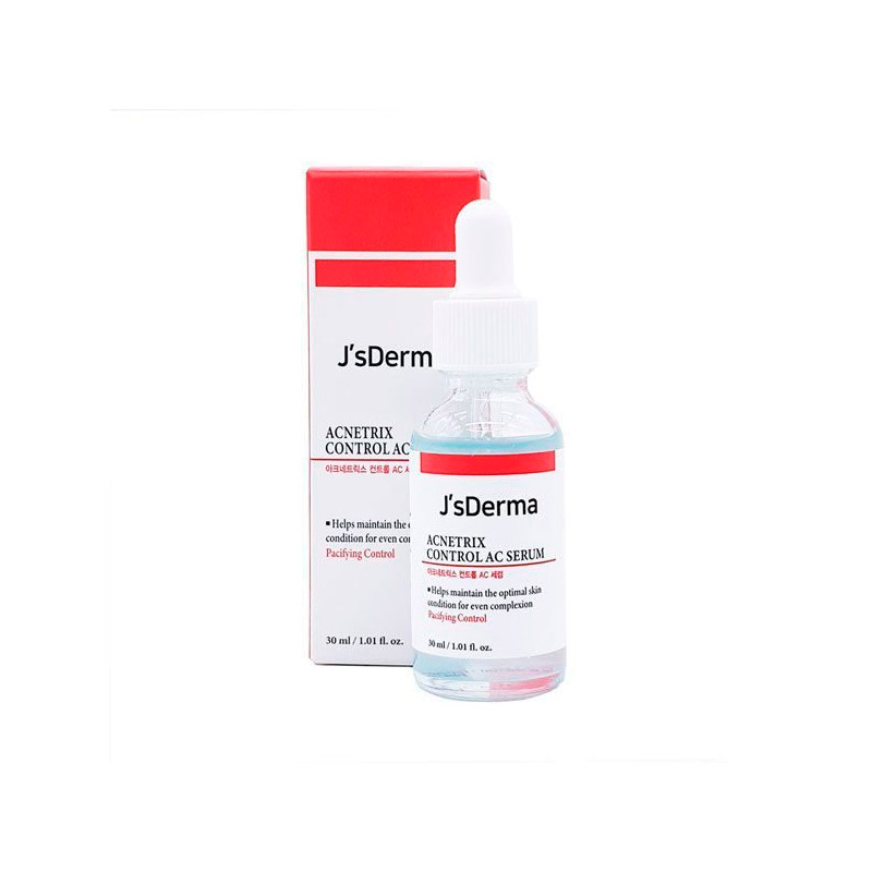 Сыворотка с цинком для проблемной кожи JsDERMA Acnetrix Control AC Serum 30 мл