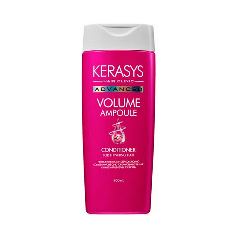 Кондиционер для объема волос KeraSys Advanced Volume Ampoule Conditioner 400 мл Кондиционер для объема волос KeraSys Advanced Volume Ampoule Conditioner 400 мл