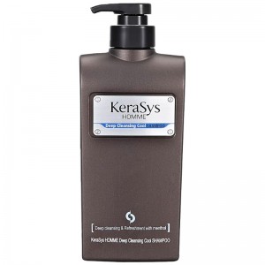Освежающий шампунь для мужчин Kerasys Homme Deep Cleansing Cool Shampoo 550мл