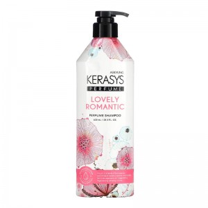 Парфюмированный шампунь для поврежденных волос Kerasys Perfumed Line Lovely Romantic Shampoo 400/600мл